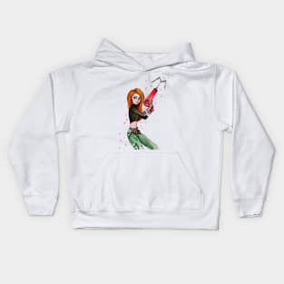 Kim possible-Fan art Kids Hoodie